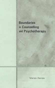 Image of Boundaries in Counselling and Psychotherapy by Marian Davies Paperback