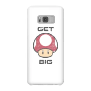 image of Nintendo Super Mario Get Big Mushroom Phone Case - Samsung S8 - Snap Case - Gloss