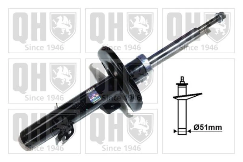 Image of QUINTON HAZELL Shock absorber QUINTON HAZELL QAG181064