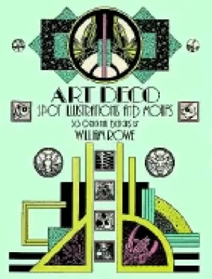 Image of art deco spot illustrations and motifs