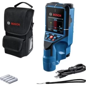 image of Bosch Professional Detector D-Tect 200 C 0601081600 Locating depth (max.) 200 mm Suitable for Ferrous metal, Wood, Plastic, Non-ferrous metal, Live wi