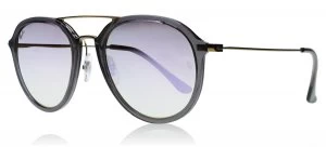 Ray-Ban 4253 Sunglasses Gold / Crystal Grey 62377X