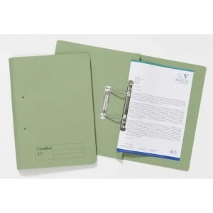 image of Guildhall Spiral File 285gsm Green Pack 25