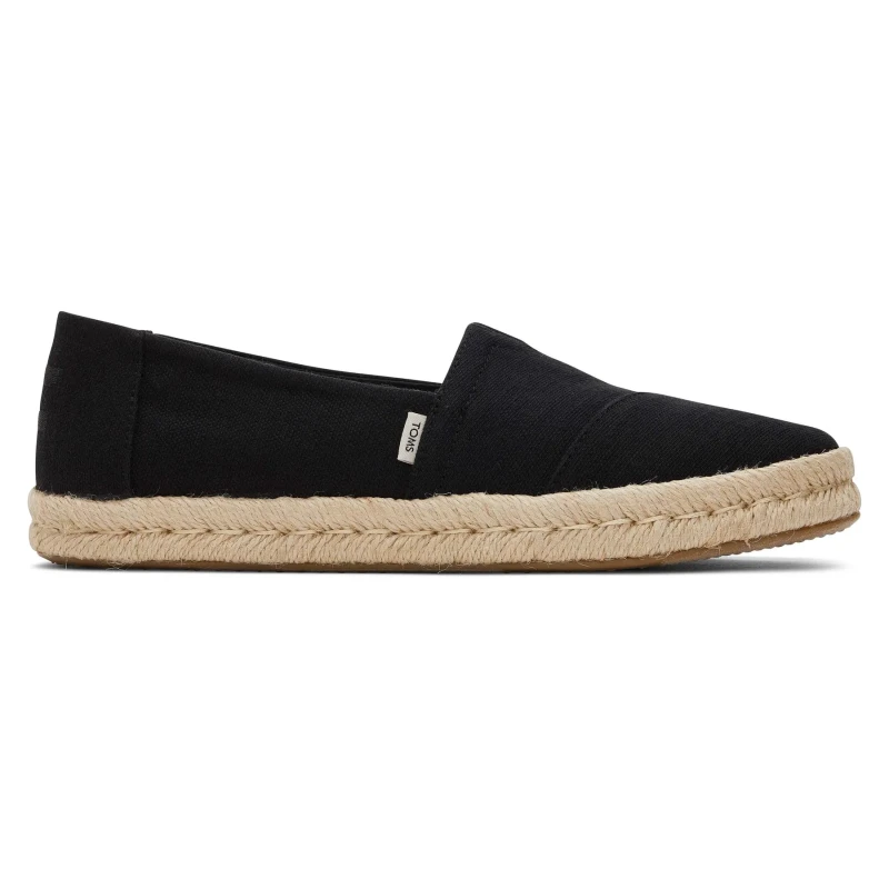 Image of TOMS Womens espadrilles Toms Alpargata Rope 2.0 Noir Female 42