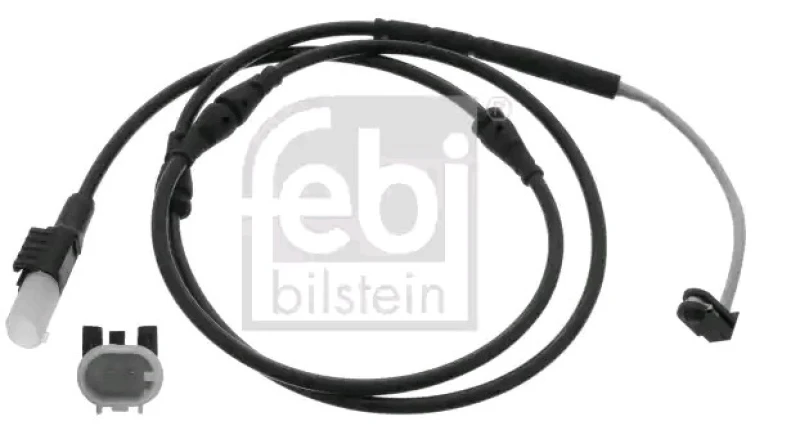 Image of FEBI BILSTEIN 47370 Brake Pad Wear Sensor Front Axle Warning Contact,brake pad wear (407)