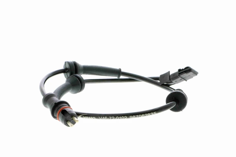 Image of VEMO V46-72-0102 ABS Sensor Original VEMO Quality, Front Axle Sensor,wheel speed (412)
