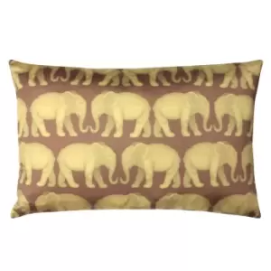 Image of Parade Elephant Cushion Brick, Brick / 40 x 60cm / Polyester Filled