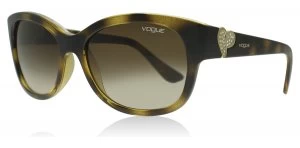 image of Vogue VO5034SB Sunglasses Dark Havana W65613 56mm