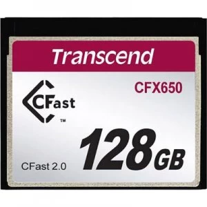 Image of Transcend CFX650 CFast card 128GB
