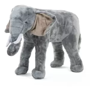 Image of Childhome - Standing Toy Elephant 77x33x55cm Grey - Grey