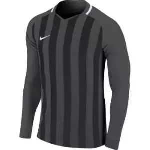 Nike Stripe Division Long Sleeve Jersey Junior Boys - Grey