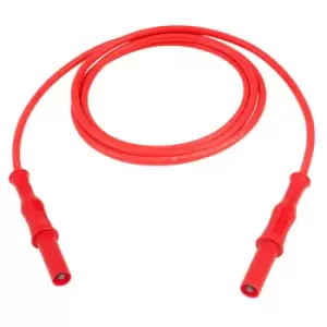 image of PJP 2311-IEC-100R Red 4mm Safety Lead