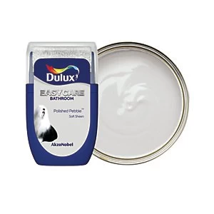Image of Dulux Easycare Bathroom Polished Pebble Soft Sheen Emulsion Paint 30ml