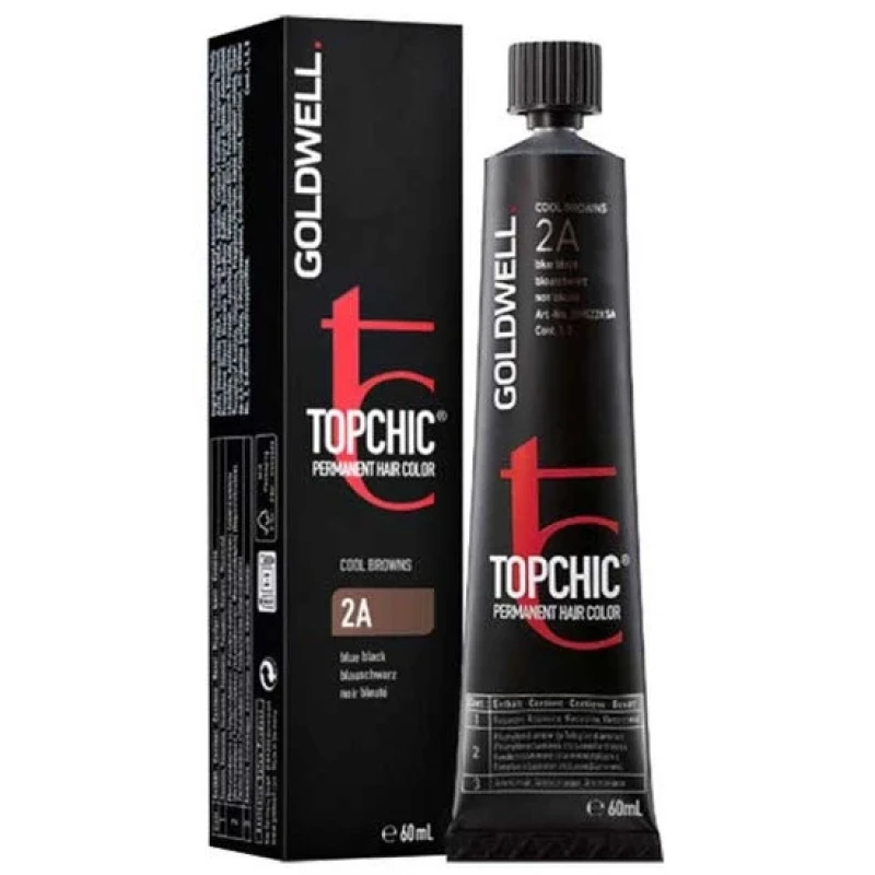 Image of Goldwell Topchic Permanent Hair Color hair colour shade 6RB 60 ml