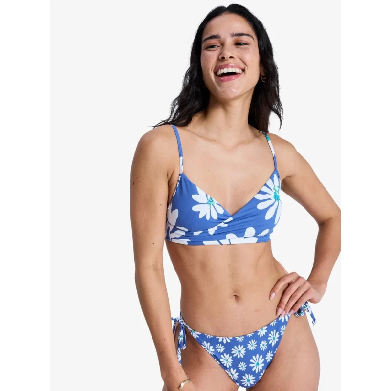 Image of Roxy Womens swimsuit top Roxy PT Essentials Wrap Bleu Female XL