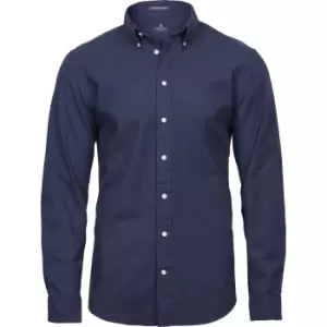 Image of Tee Jays Mens Perfect Long Sleeve Oxford Shirt (4XL) (Navy)