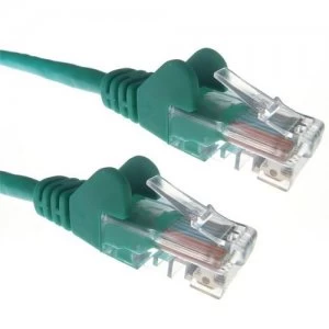 Image of Zexum Green RJ45 Cat6 High Quality LSZH 24AWG Stranded Snagless UTP Ethernet Network LAN Patch Cable - 0.3 Meter