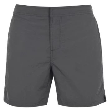 image of Firetrap Firetrap Blackseal Plain Swim Shorts - Charcoal