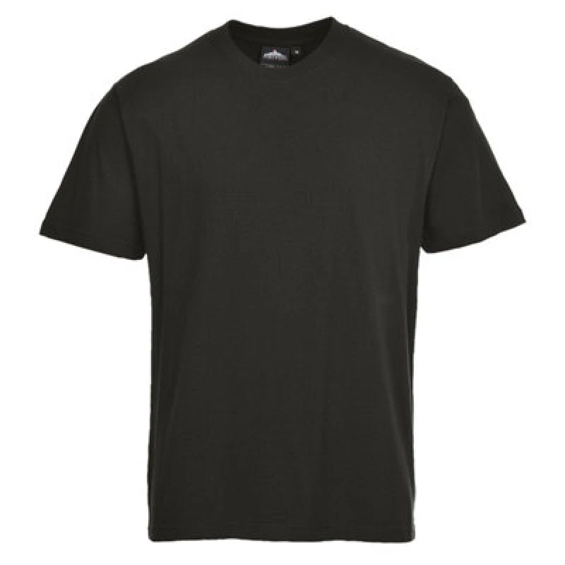 Image of Portwest Turin Premium T Shirt B195BKR4XL Colour: Black