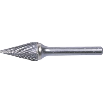 Image of 3X11MM Conical Shape Carbide Rotary Burr - Cut 6 Double Cut (3MM Shank)