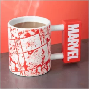 Image of Marvel Logo Shaped Mug