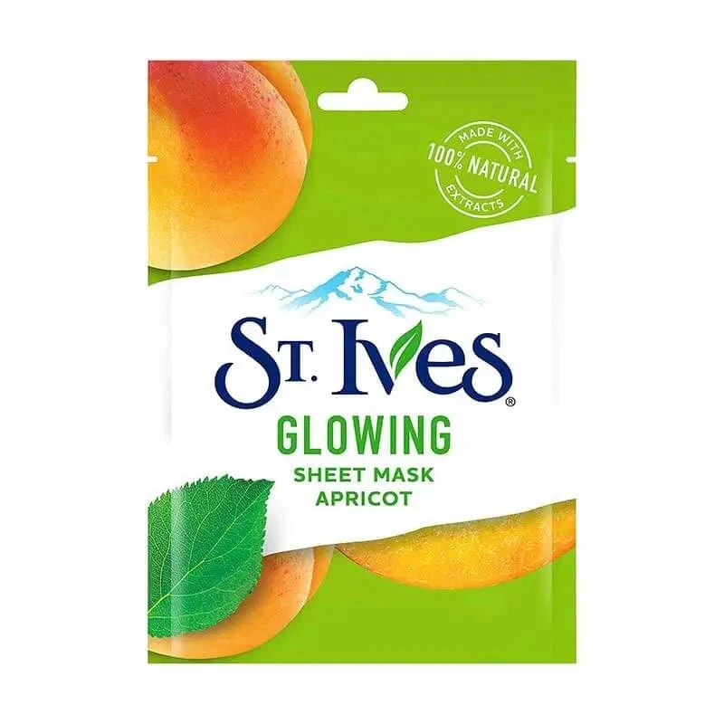 Image of St. Ives Glowing Sheet Mask - Apricot