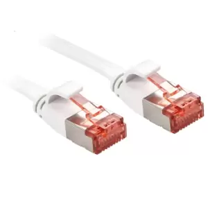 Image of Lindy RJ45 Cat.6 U/FTP 0.3m networking cable White Cat6 U/FTP (STP)