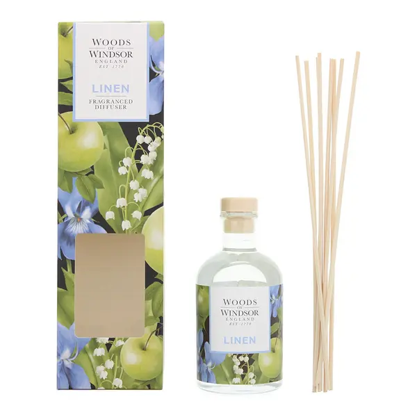 image of Woods Of Windsor Linen Diffuser 100ml