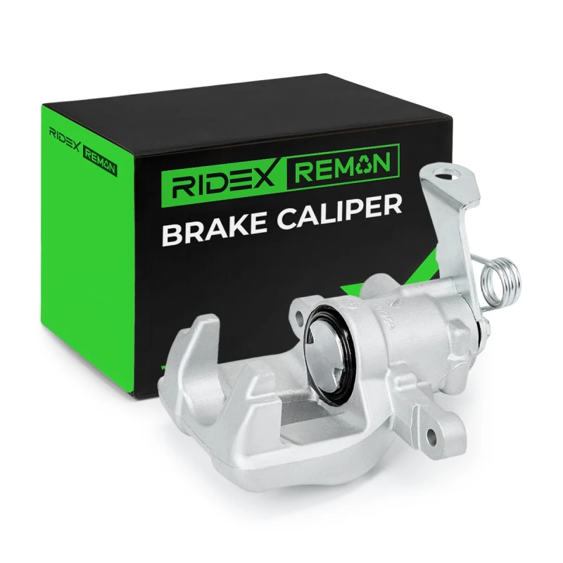 Image of RIDEX REMAN 78B0230R Brake caliper Rear Axle, without holder Cast Aluminium, Aluminium Brake Caliper (78)