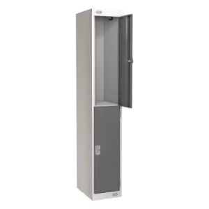 image of TC Group 2 Door Locker 300 x 300 x 1800 Dark Grey Door