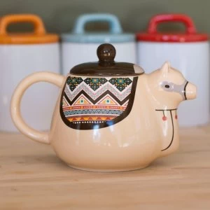 Thumbs Up Llama Teapot