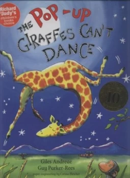 Image of The Pop-Up Giraffes Cant Dance by Giles Andreae Hardback