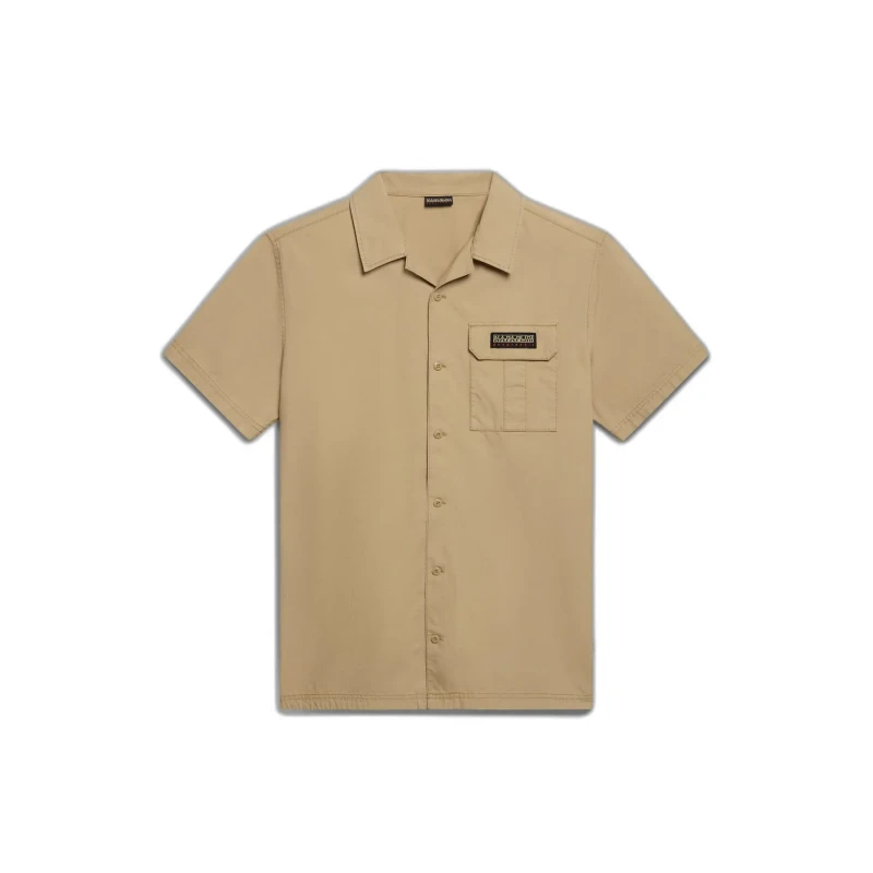 Image of Shirt Napapijri Boyd Beige Male S