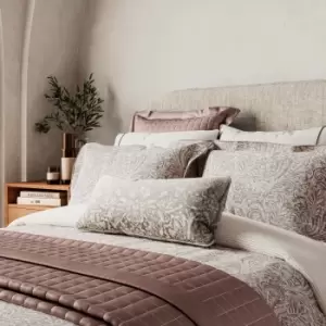 Image of Bedeck of Belfast Avita Single Duvet Cover, Tuberose/Silver