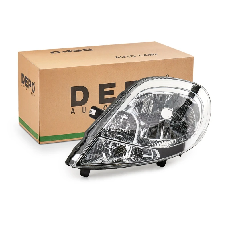 Image of JOHNS 55 81 09-4 Headlights H4, Left, without motor for headlamp levelling Headlight (259)