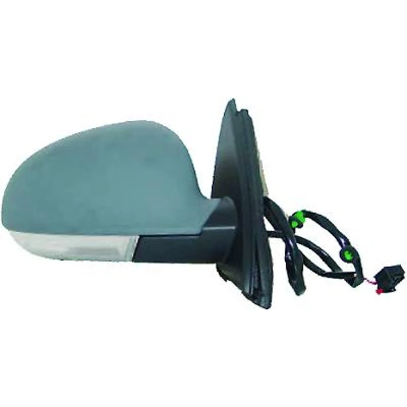 Image of DIEDERICHS 2232124 Wing mirror Right, Complete Mirror, primed Outside Mirror (50)