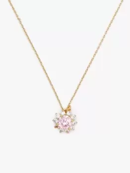 Image of Sunny Halo Pendant - Light Rose. - One Size