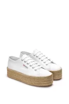 Image of 2790 Rope Flatform Canvas Trainers