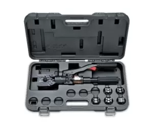 image of Beta Tools 1609C/C5 Oil-Pressure Crimping Pliers & Die Set in Case 016090210