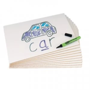 Image of Show-me Boards MDF Plain Pack of 10 PFB10