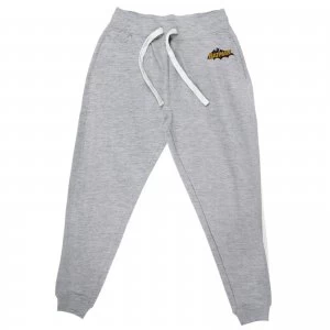Image of DC Batman Embroidered Unisex Joggers - Grey - L