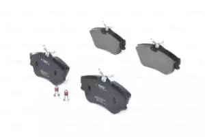 Image of Bosch 0986461753 BP607 Brake Pad Set Disc Brake Front Axle