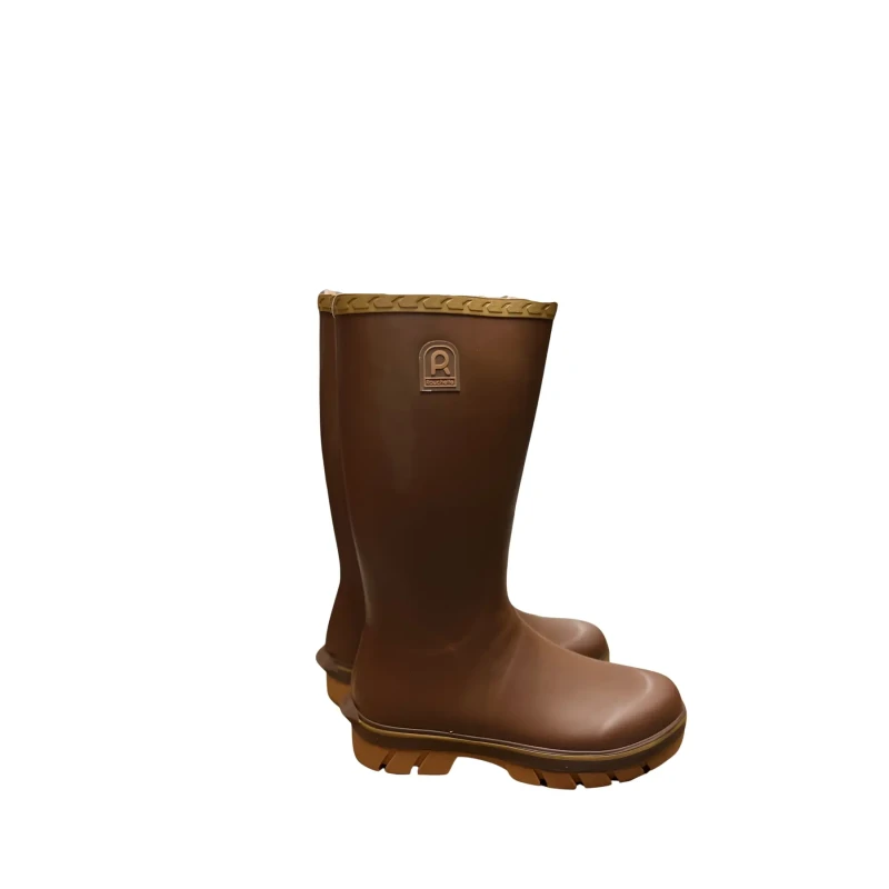 Image of Rouchette Rain boots Rouchette Silo Marron Unisex 41 botte-silo-marron