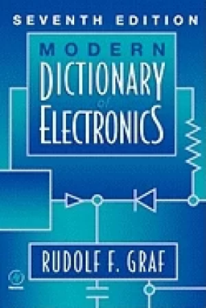 Image of modern dictionary of electronics