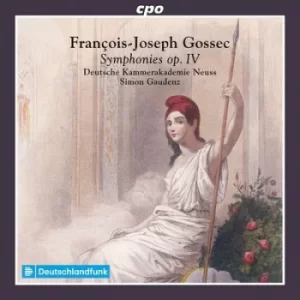 image of Francois-Joseph Gossec Symphonies Op IV by Francois-Joseph Gossec CD Album