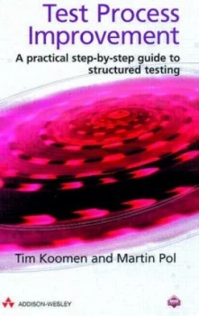 Image of Test Process Improvement by Tim Koomen Hardback