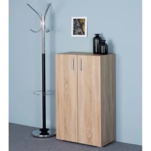 Image of Highboard Vela Oak 115.5x60x31cm with 2 Doors