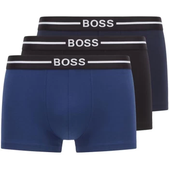 Image of Boss 3P Organic Trunks - Blue