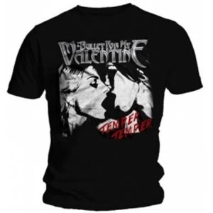 image of BFMV Temper Temper Kiss Black T Shirt: X Large