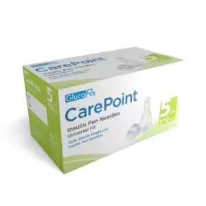 Image of GlucoRx Carepoint Pen Needles 31g 5mm